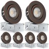 KnLnny Ware Oil Rubbed Bronze Recessed Lighting 4 Inch 6