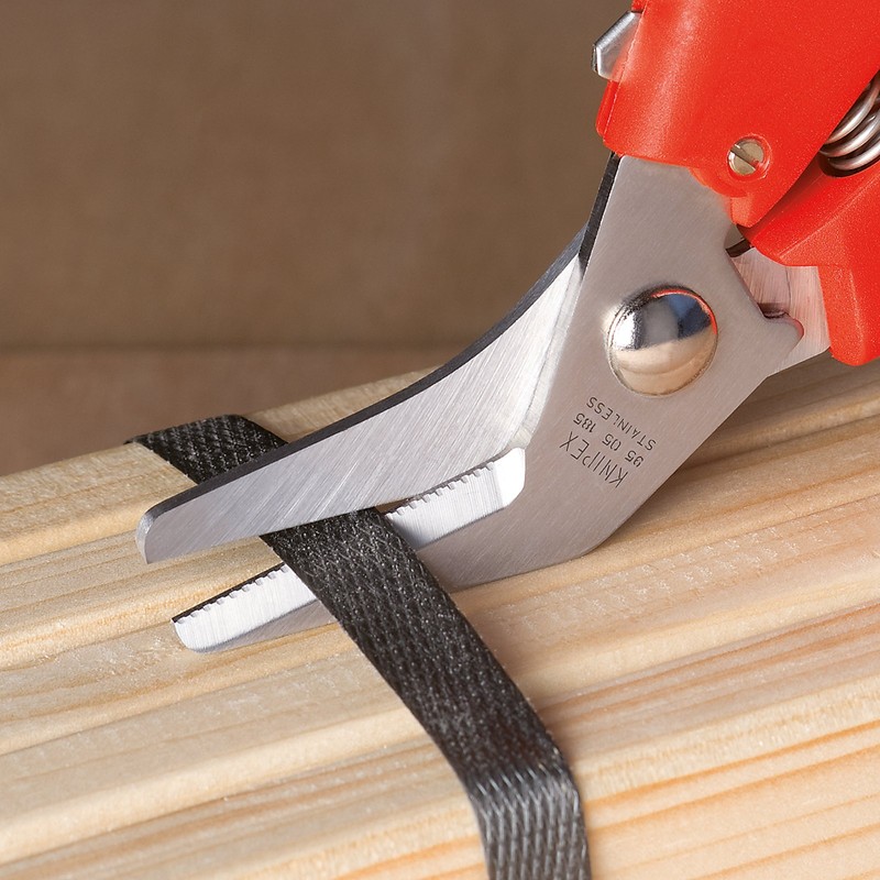 Knipex 95 05 185 Combination Shears 7,28" 40° angled