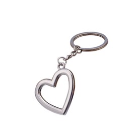 ARFUKA Keyring Simple Metal Hollow Love Heart Keychain Fashion Pendant Key Holder Cute Car Key Chain for Women Valentines Day Souvenir Lover Gift