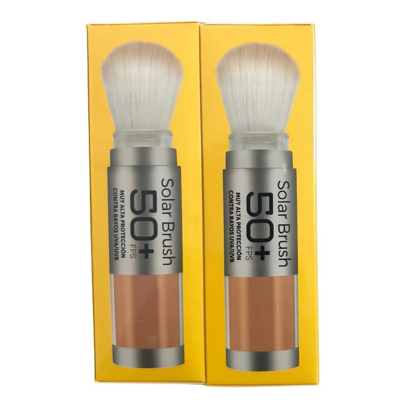Protector Solar Facial En Polvo Con Brocha Fotosun Uv 2-pack