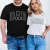 Pairxily Dad Mom Shirt Matching Shirts for Couples Pregnancy Announcement