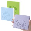 BOBO RABBIT 3 Pack Mini Blank Notebooks Pocket Size No
