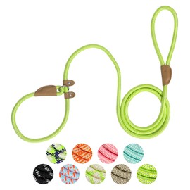 Slip Lead Rope Dog Leash Heavy Duty for Training, Nylon Strong Slip Leads for Dogs 6 Ft X 1/2 Inch,Comfortable Training Leash for Medium Large Dogs