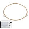Microwave Turntable Ring with Swivel Roller Support, Universal Fit for