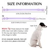 HACRAHO Waterproof Dog Collar, 1 Pack Purple Adjustable Pet Collar