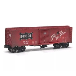 Menards O Gauge Box Car - FRISCO - Weathered - New Item -Never Ran - Free Shipping