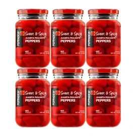 Peppadew Peppers - Hot - Value Bundle of 6 (84 ounce)