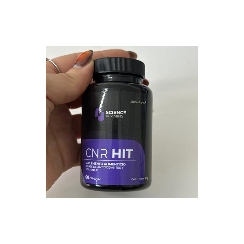 CNR HIT | Glutatión, Trans-Resveratrol, Curcumina y NAD | 60