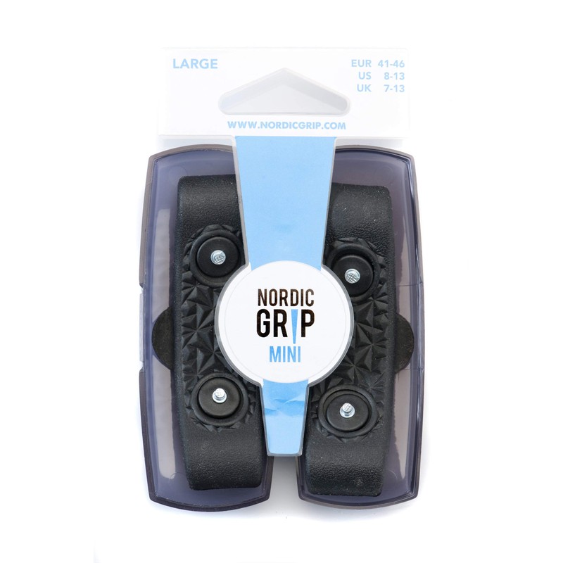 Master and Groomsman Nordic Grip Mini Ice Grippers - Black,
