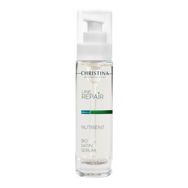 Cristina Nutrient Bio Satin Face Serum - 30 ml - Squalane, Vitamin A and Vitamin C Serum for Face for Even, Radiant Glow and Firmer Complexion - For Dry, Normal and Sensitive Skin