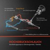Frankberg Power Steering Hose Compatible with A8 4D2 4D8 2.5L-4.2L