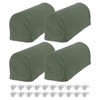 uxcell Stretch Armrest Covers Armchair Anti-Slip for Chairs Sofas Couch