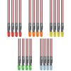 Doyime Diorama Light Emitting Diode with Wiring, 0.1 inch (3
