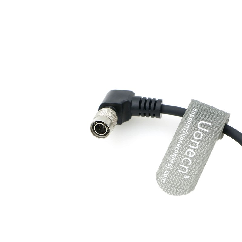 Uonecn Right Angle Hirose 4 Pin Male to Right Angle