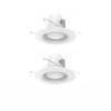 Eco-Smart 2-PACK EcoSmart 6 in. White LED Recessed Trim DL-N35A13FR1-2