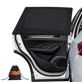 Ehomfory Baby Car Sun Protection, Pack of 2, Car Sun Shade with UV Radiation, 2025 Upgrade, High Quality, Breathable Spandex with 6 Velcro Fasteners, Sun Protection Car Children for 99% Cars-L