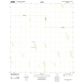 Florida Maps - 2012 Custard Apple Hammock, FL - USGS Historical Topographic Wall Art : 24in x 30in