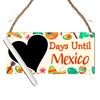 Days Until Mexico Countdown Plaque - Custom Holiday Countdown Sign