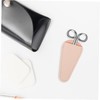 FOMIYES 4pcs Nail Scissor Protective Pu Cuticle Nipper Protector for