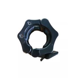 Strainho Olympic 2 Black 2 inch Barbell Quick Release Clamps New w/ Pouch Black