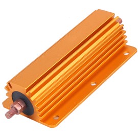RX24 200W 1R Resistor Gold Aluminum Shell Resistor for Power Supply Sensor Stage Audio