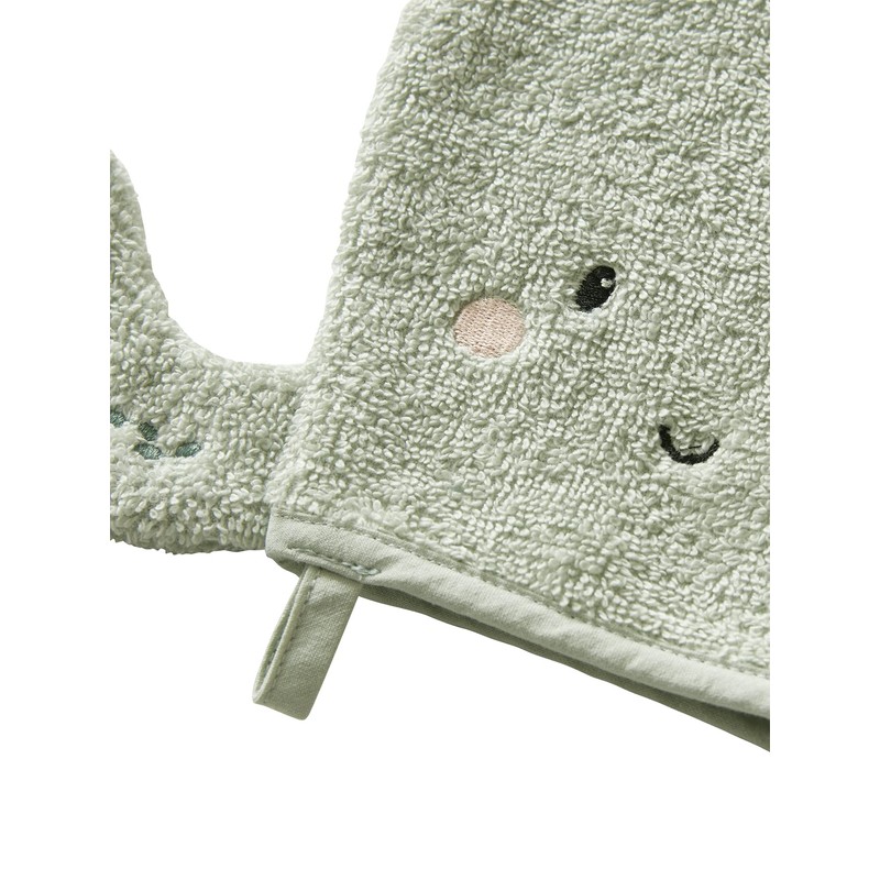 VERTBAUDET Sous L'Ocean Face Cloths Blue Pack of 2