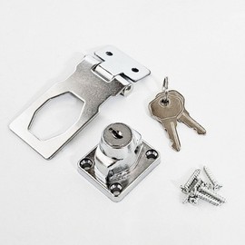 Hinged Locker Lock with Key Hook Cabinet