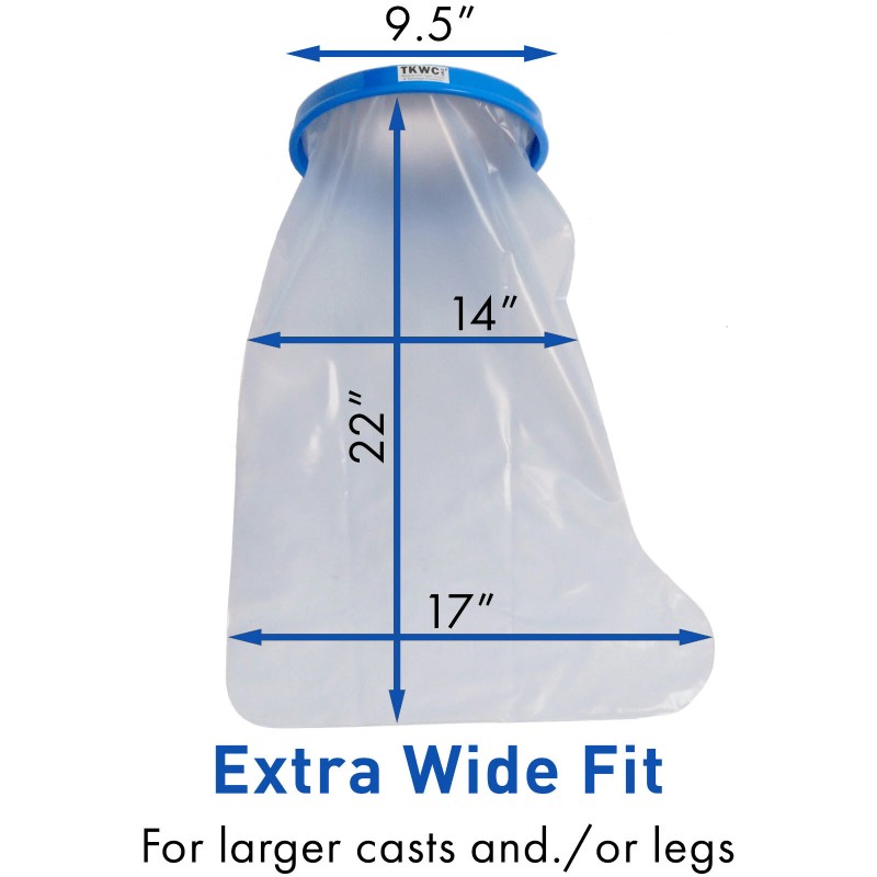 TKWC Inc Water Proof Extra Wide Leg Cast Cover XL