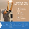 Jolux 5/6 Inch LED Spring Hook Retrofit Downlight, Recessed can