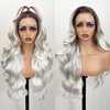 Pre Layered Body Wave Synthetic lace front wig 13×6 HD