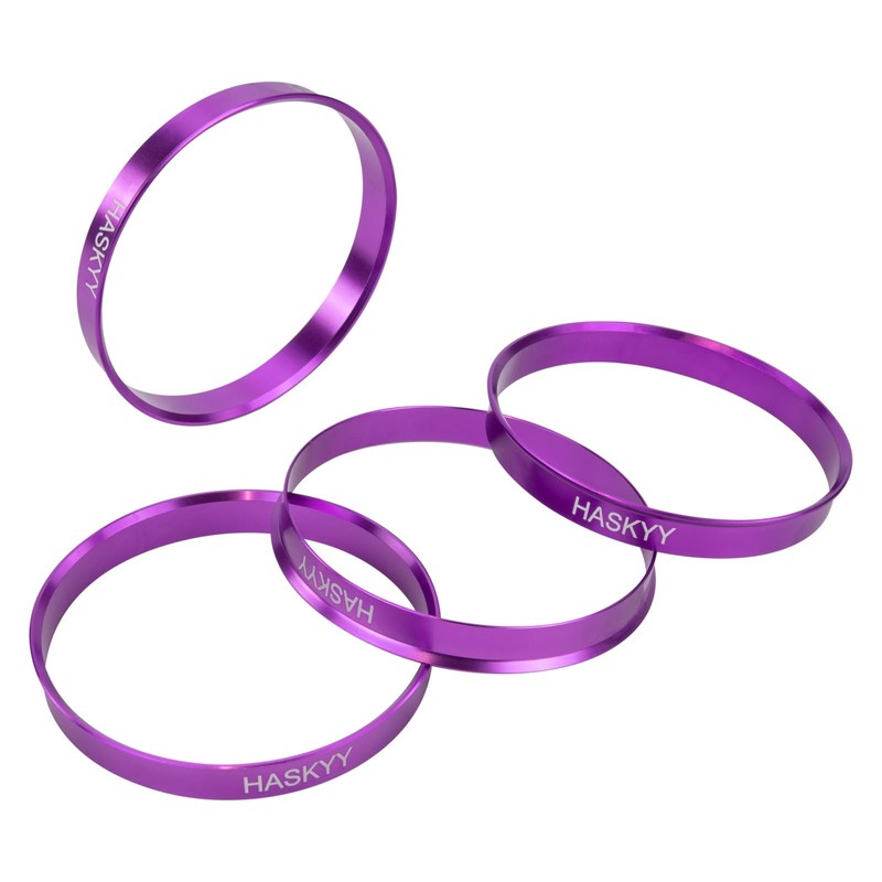 Alurad Shop Z-741726ALU Aluminium Centering ring 4 Silver