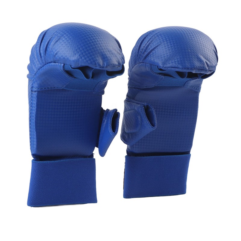 A Pair of Boxing Gloves Karate Hand Protector with Thumb