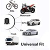 10 pcs Tyre Valve Caps, Universal Dust Caps - Black