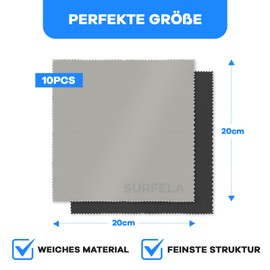 Surfela 10P Glasses Cleaning Cloth
