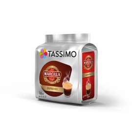 TASSIMO Marcilla Espresso Coffees Pods - 10 Pack (160 Drinks)