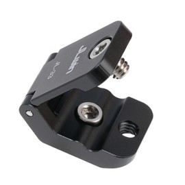 FOTGA Cable Clamp, Aluminium Alloy Universal Fixator Tether Tool with 1/4 Inch Screw & Fixing Pin for HDMI Cable/SDI Cable/Microphone Cable, DSLR Camera Rig, Quick Release Plate Camera Cage