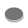 Solid Cool Slate Grey 2.75 x 2.75 Absorbent Ceramic Car
