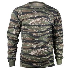 L/s T-shirts Tiger Stripe, Medium