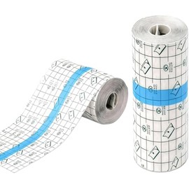Venda adhesiva elástica transparente para tatuajes,Vendas Impermeables Película Transparente Apósito Vendas Adhesivas Transparentes Cinta Apósito para