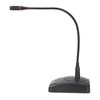 Gooseneck Microphone Desktop 6.35mm Cable Gooseneck Microphone with Light for