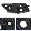 APSVE 2PCS Black Headlight For 2009 2010 2011 2012 2013