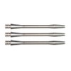 RED DRAGON Plain Aluminium Medium Dart Shafts - 4 sets