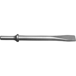 7" Long 3/4" Wide Chisel .401 Turn Type Shank - Champion Chisel/Tailored for Smaller, Pistol Grip Air Hammers (Zip Guns) / Lightweight Design with Rapid Percussion Capabilities Gives Users Precision
