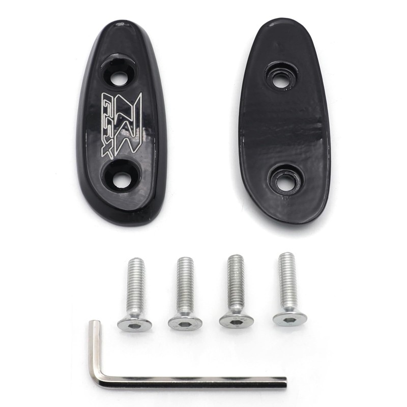 HASkulle Motorcycle Parts Mirror Block Accessories Brackets Off Base Plates