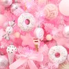 Sea Team 80-Pack Assorted Shatterproof Christmas Ball Ornaments Set Decorative