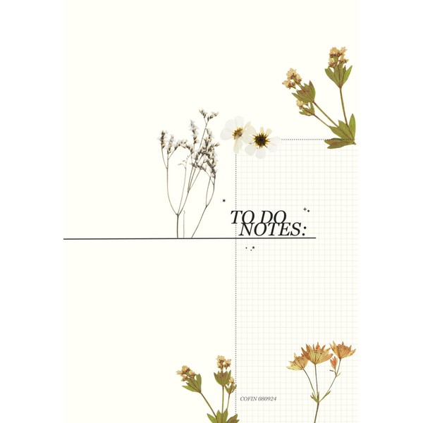 Combination Daily and Weekly Planner Notepad To Do List -