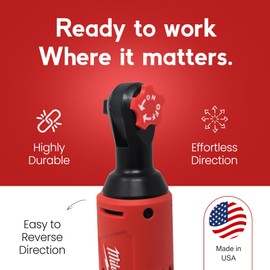 Magnetic Ratchet Switch (2-Pack) for Milwaukee M12 – Reversible Ratchet Knob 3/8 Socket Set – Magnetic Twist Button Tool – Packout Accessories for Mechanics, DIYers – Secure Tool Mount