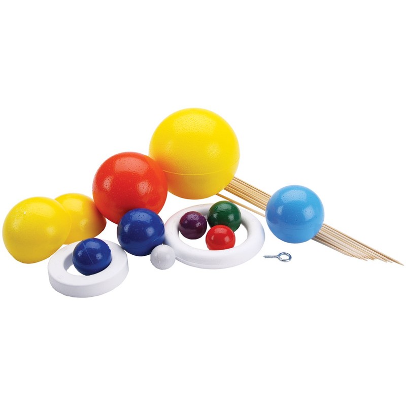 Smoothfoam Styrofoam Solar System Kit for Modeling, Painted