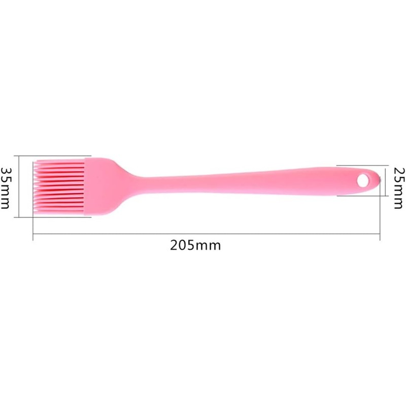 Cepillo para rociar Chanmee Silicona Resistente al calor Negro