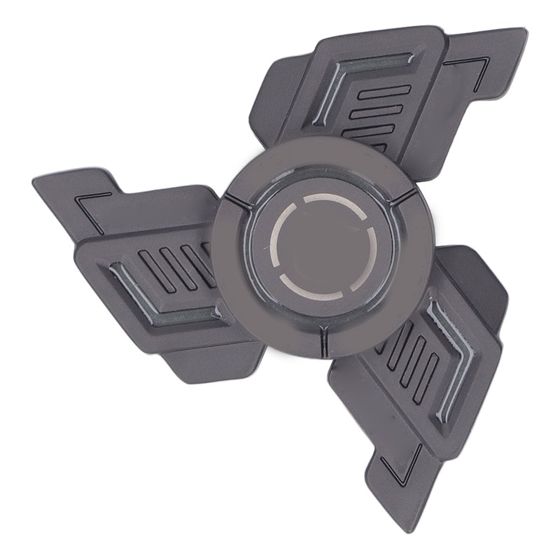 Fingertip Gyroscope Luminous Reduce Anxiety Metal Rotating Decompression Toy with